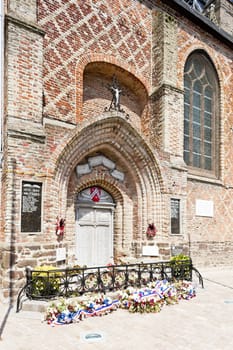 church in Esquelbecq, Nord-Pas-de-Calais, France