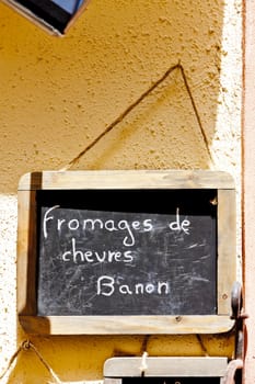 cheese shop, Greoux-les-Bains, Provence, France