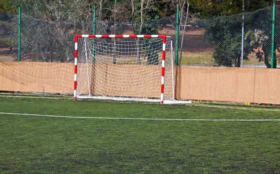 sunny day wait players to play soccer