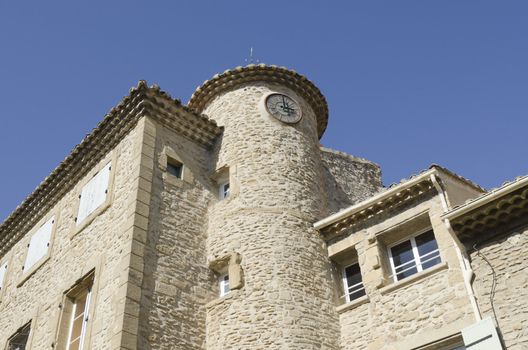 Chateauneuf du Pape village in Provence, France