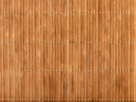 Empty Brown Chinese Bamboo Table Mat Background