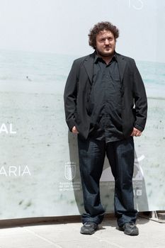 LAS PALMAS, SPAIN–MARCH 16: Sebastian Lingiardi, from Argentina, director of movie Sip'ohi-el lugar del mandure (2011), during LPA International Film Festival on March 16, 2012 in Las Palmas, Spain

