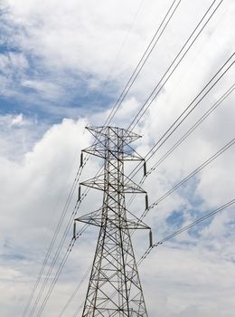 Electricity high voltage pylon