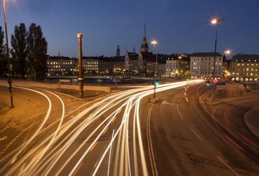 Cityscape out of Stockholm in Sweden