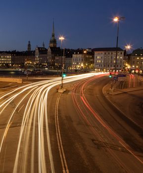 Cityscape out of Stockholm in Sweden