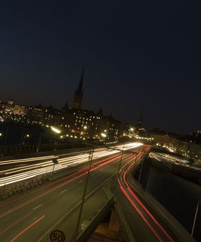 Cityscape out of Stockholm in Sweden