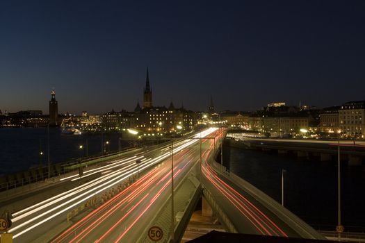 Cityscape out of Stockholm in Sweden