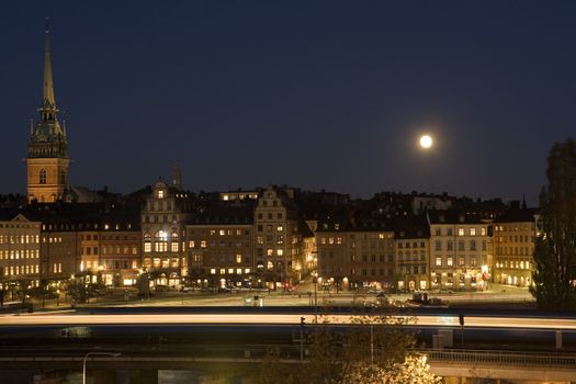 Cityscape out of Stockholm in Sweden