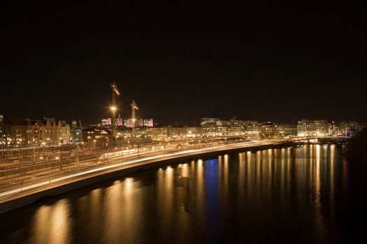 Cityscape out of Stockholm in Sweden