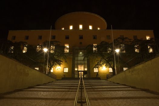 Central Library in Stockholm Sweden