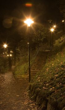 Tranquil Scene at dusk in Stockholm