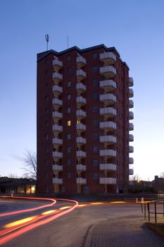 Residential Building in early morning