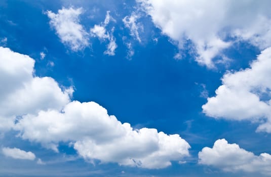 cloud and blue sky