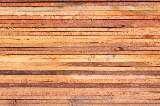 stack of wood logs for background