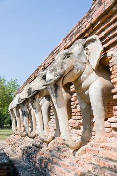 Elephant Sculpture Decorate