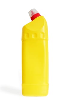 An image of a yellow bottle with red cap