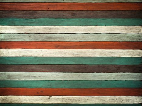 Texture of old color wood for background