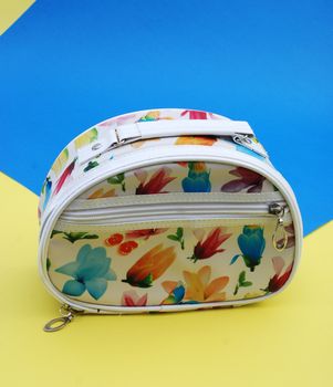 Colorful toiletry bag