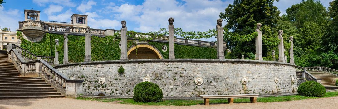 Elaborate Orangery Palace in Sanssouci Park, Potsdam, Germany
