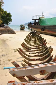 Surin island national park in Thailand