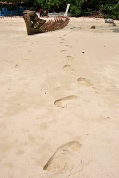 Surin island national park in Thailand