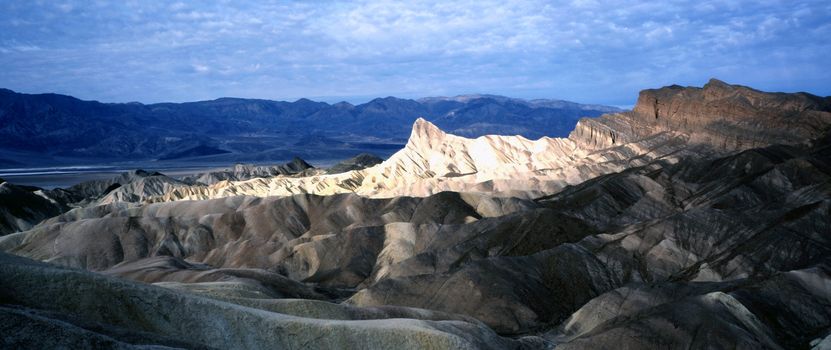 Zabriskie Point in Death Valley, California