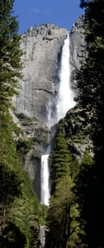 Yosemite Falls in California