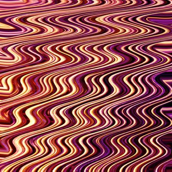 The abstract colorful wave background