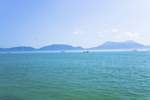 Coast landscape in Hong Kong
