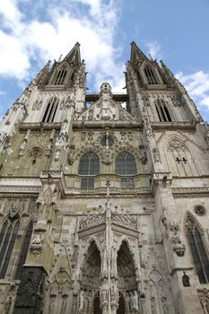 The Cathedral of Regensburg, Germany.
