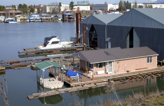 Repair dry dock for yachts and boats, Portland OR.