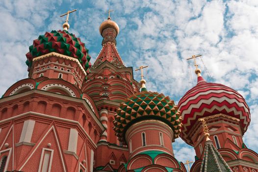 Saint Basil's Cathedral in Moscow, Russia, Europe