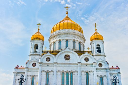 Cathedral of Christ the Saviour in Moscow, Russia, Europe