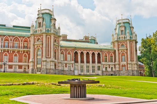 Grand Palace in Tsaritsino, Moscow, Russia, Europe