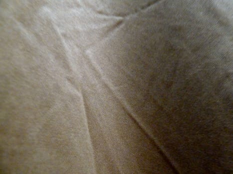 closeup of a piece of creased fabric