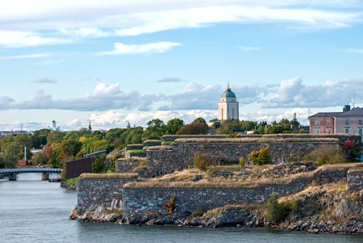 Suomenlinna fortress island in the Baltic Sea near Helsinki. Finland.