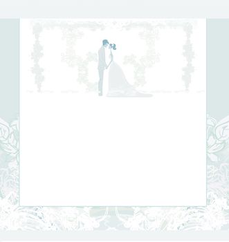 elegant wedding invitation