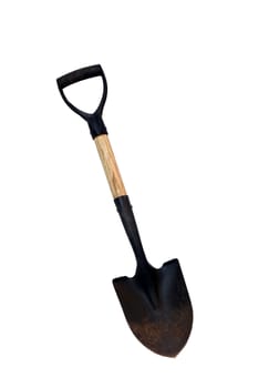 A isolated Small garden shovel