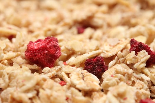 red berries muesli