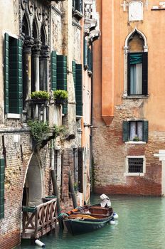 Venice canal,Italy 
