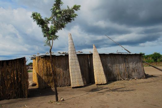 fishing village in Africa