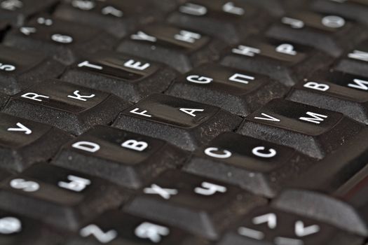 blackenning keyboard