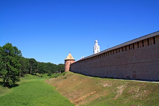 ancient brick fortress