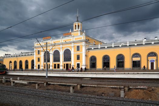 town railway station