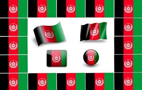 flag of afganistan