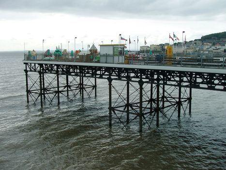 Pier in England, UK