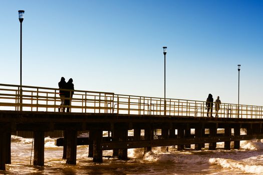 A walk on the Pier