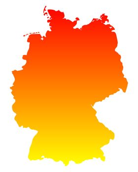 Map of Germany