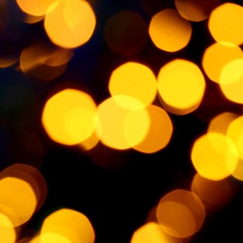 holiday card golden champagne and gift