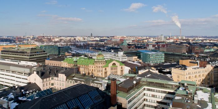 Landscape of Helsinki Finland